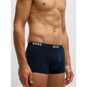 Boxers BOSS Korte Boxershorts Power 3-Pack Donkerblauw 480
