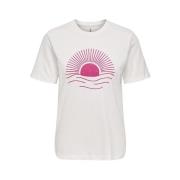 T-shirt Korte Mouw Only -
