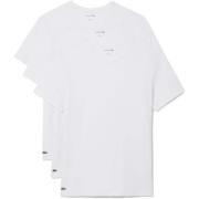 T-shirt Lacoste 3 Pack Lounge Cotton T-Shirts White/White/White