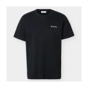T-shirt Korte Mouw Columbia Camisetas Hombre Modèle Csc Logo Back Tee