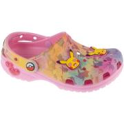 Klompen Crocs Classic Pikachu Pink Clog K
