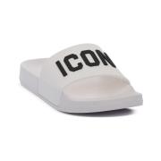 Teenslippers Icon WHITE