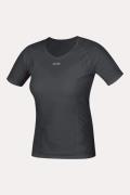 Gore Wear M GWS Base Layer Shirt Dames Zwart