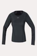 Gore Wear M GWS BL Thermo Shirt Dames Zwart