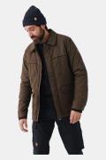 Fjällräven Övik Wool Padded Jacket Donkerkaki/Olijfgroen