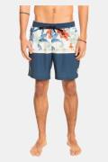 Quiksilver Ocean Division Zwembroek Middenblauw/Ass. Bloem