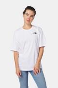 The North Face Boyfriend Simple Dome T-shirt Dames Wit
