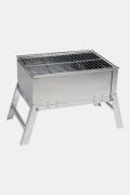 Bo-Camp Compact Deluxe RVS Barbecue Middengrijs