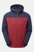 Sprayway Dagda Hardshell Jas Donkerblauw/Bordeaux / Kastanjebruin