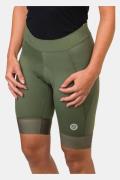 AGU Prime Essential Dames Fietsbroek Dames Donkerkaki