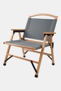 Human Comfort Campingstoel Chair Dolo Canvas Middengrijs