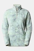 The North Face W 100 Glacier 1/4 Zip Donkergeel/Assorti / Gemengd