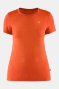 Fjällräven Bergtagen Thinwool T-Shirt Short Sleeve Dames Oranje