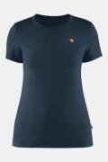 Fjällräven Bergtagen Thinwool T-Shirt Short Sleeve Dames Marineblauw