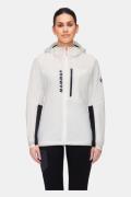 Mammut Aenergy Wb Hooded Jacket Women Wit/Zwart