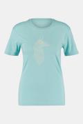 COTOPAXI Happy Day Organic T-Shirt Dames Lichtblauw