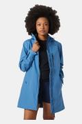 Helly Hansen Belfast Long Jas Dames Middenblauw