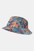 Patagonia Wavefarer Bucket Hat Lichtblauw/Ass. Geometrisch