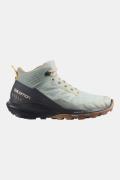 Salomon Outpulse Mid Gore-Tex Wandelschoen Dames Lichtgrijs/Zwart