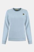 Buitenmens Sweater Fleecetrui Dames Lichtblauw