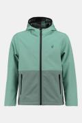Ayacucho Fonzy Softshell Junior Donkergroen/Middengroen