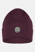 Buitenmens Weekend Recycled Beanie Bordeaux / Kastanjebruin