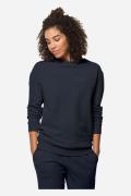 Jack Wolfskin Essential Dames Crewneck Donkerblauw