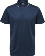 Selected Homme Polo Blauw heren