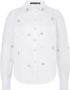 Label Dot Blouse LS Amilia Wit dames