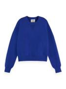 Scotch & Soda Gebreide Pullover Blauw dames