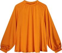 Summum Top high neck silky touch Oranje dames