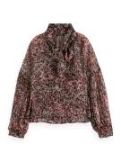 Scotch & Soda Blouse Rood dames