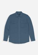 Butcher Of Blue Overhemd Finn Pocket Blauw heren