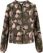 Zusss Blouse Iris Groen dames