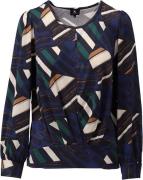 K Design Top Blauw dames