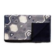 Tresanti DOLCELINO | Viscose scarf with irregular stripes Blauw heren