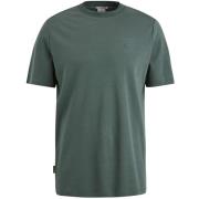 Cast Iron Short sleeve r-neck regular fit in Grijs heren