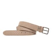 Tresanti DANI | Nubuck leather belt with embossing Bruin heren