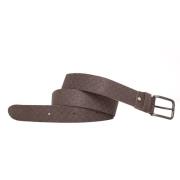 Tresanti DANI | Nubuck leather belt with embossing Bruin heren