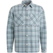 Cast Iron Overshirt Blauw heren