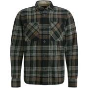 Pme Legend Long Sleeve Shirt Ctn Big Check Zwart heren