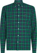 Tommy Hilfiger Overhemd Brushed Easy Groen heren