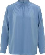 Yaya Blouse Top Blauw dames