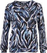 Enjoy Sweater Cosy  Blauw dames