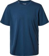 Selected Homme T-shirt Blauw heren