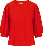 Zusss Top met Broderie Rood dames