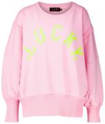 Miss Goodlife Sweater Lucky Wide Roze dames