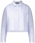 With Black Blouse Quinie Stripe Blauw dames
