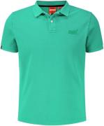 Superdry Polo Vint Destroy Lime heren