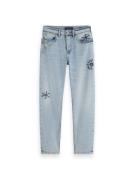 Scotch & Soda Jeans The Buzz Boyfriend Blauw dames